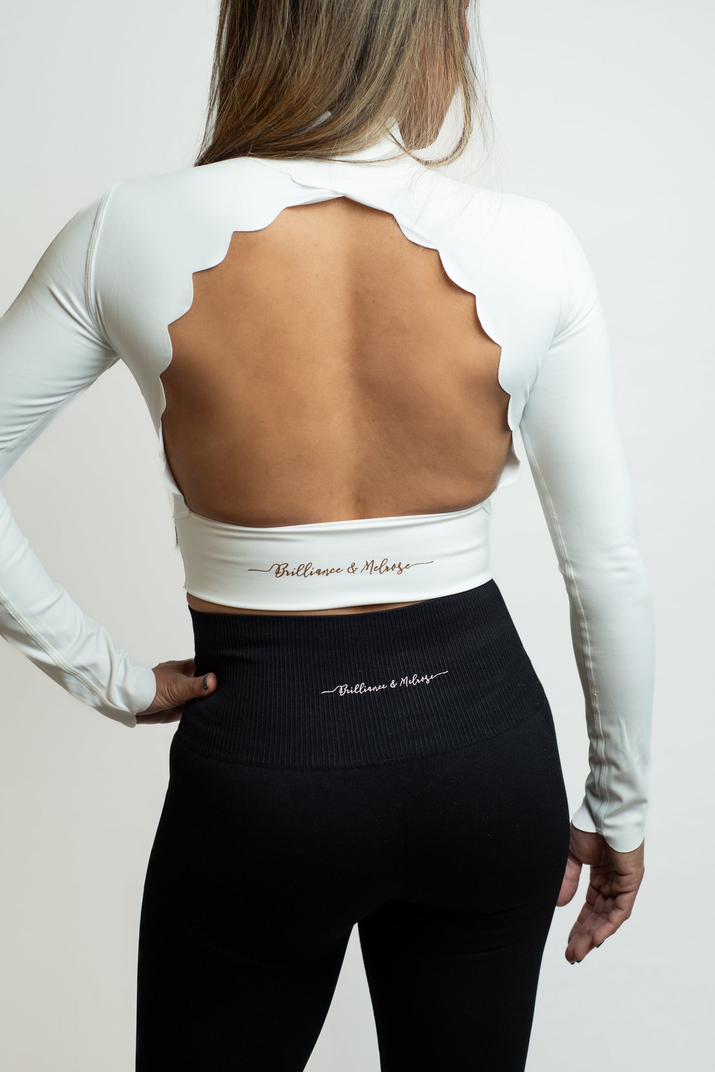 Cloudy Ice Skating Crop Top