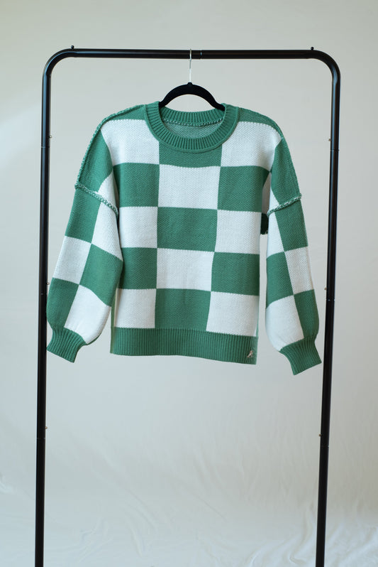 Brilliance & Melrose Evergreen Dreams - The Skating Sweater