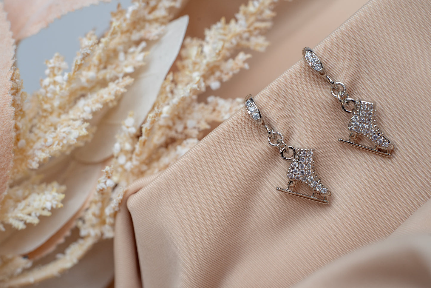 Brilliance & Melrose Ice Skating Earrings
