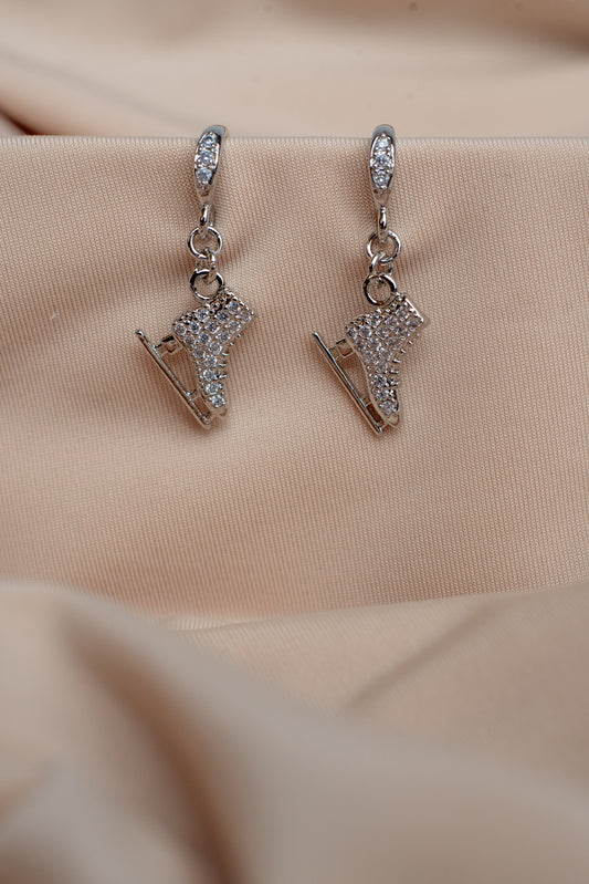 Brilliance & Melrose Ice Skating Earrings
