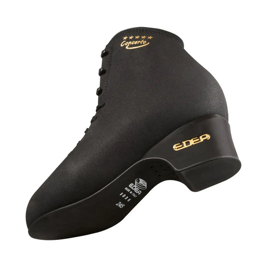 Edea Concerto Ice Figure Skate Boots in Black