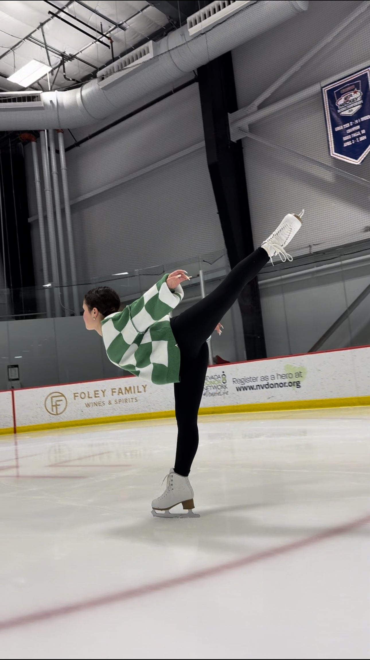 Brilliance & Melrose Evergreen Dreams - The Skating Sweater