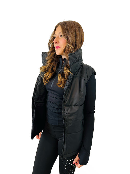 Puffy Winter Sleeveless Skating Vest