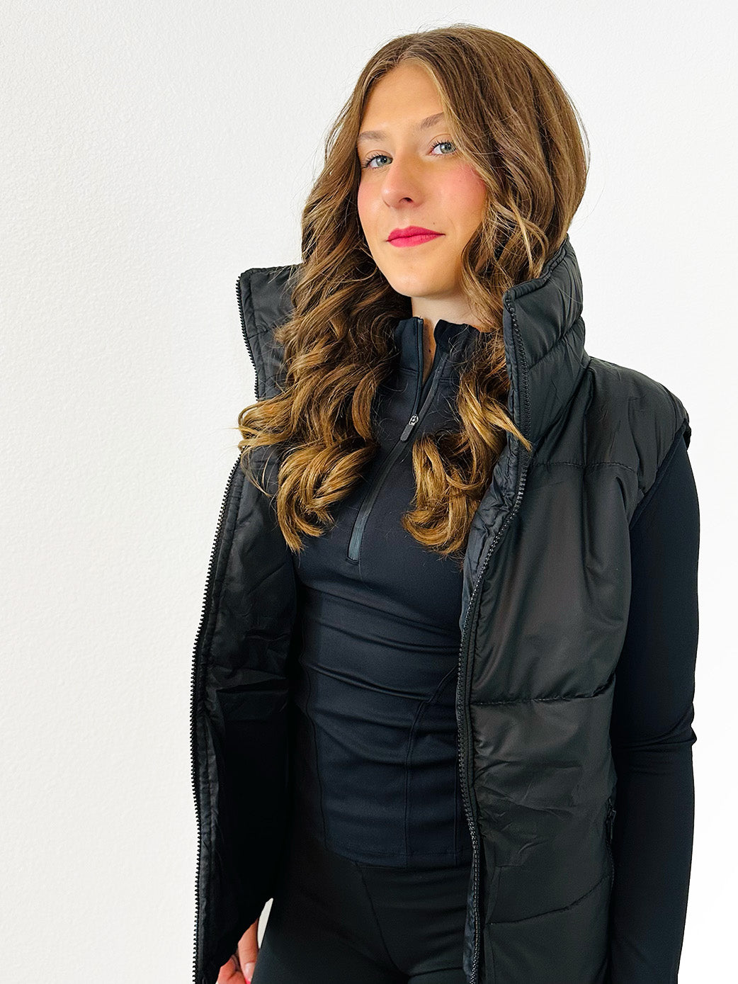 Puffy Winter Sleeveless Skating Vest