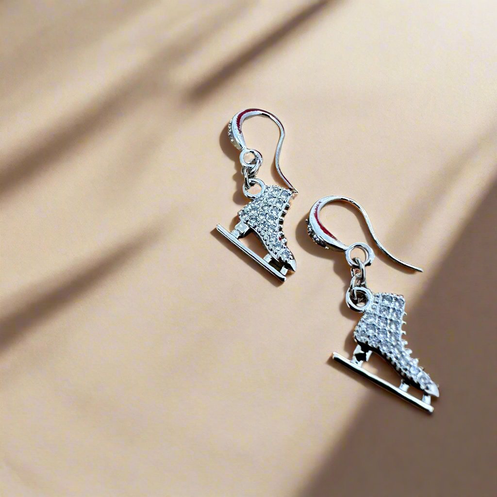 Brilliance & Melrose Ice Skating Earrings