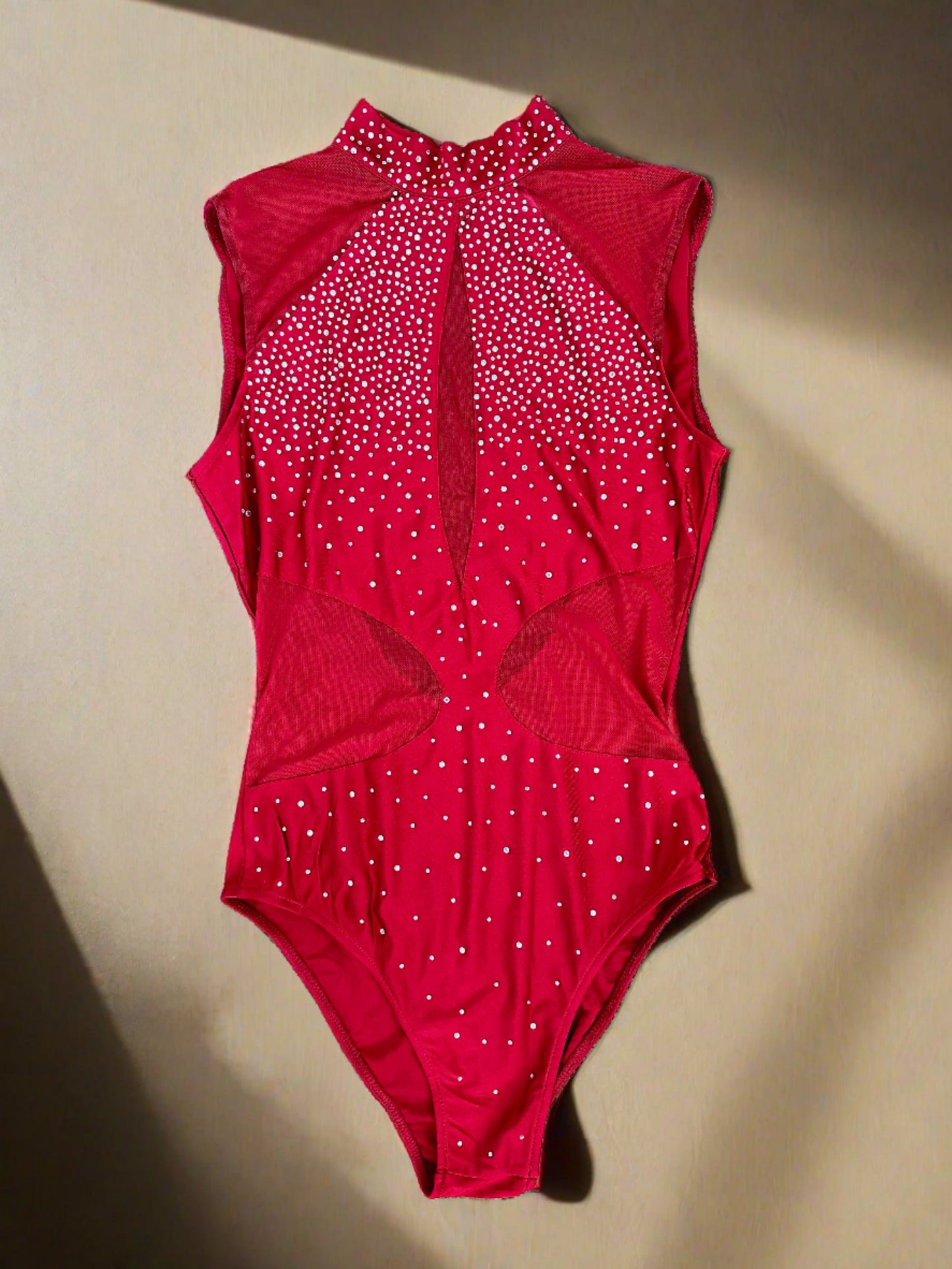 Brilliance & Melrose Dazzling Ice Skating Bodysuit (Ladieswear)