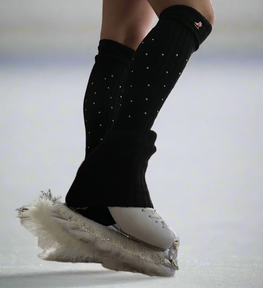 Brilliance & Melrose Long Warmers - Skate and Pearls