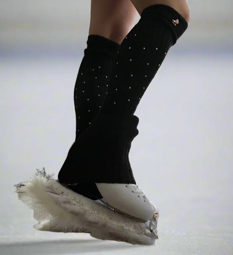 Brilliance & Melrose Long Warmers - Skate and Pearls