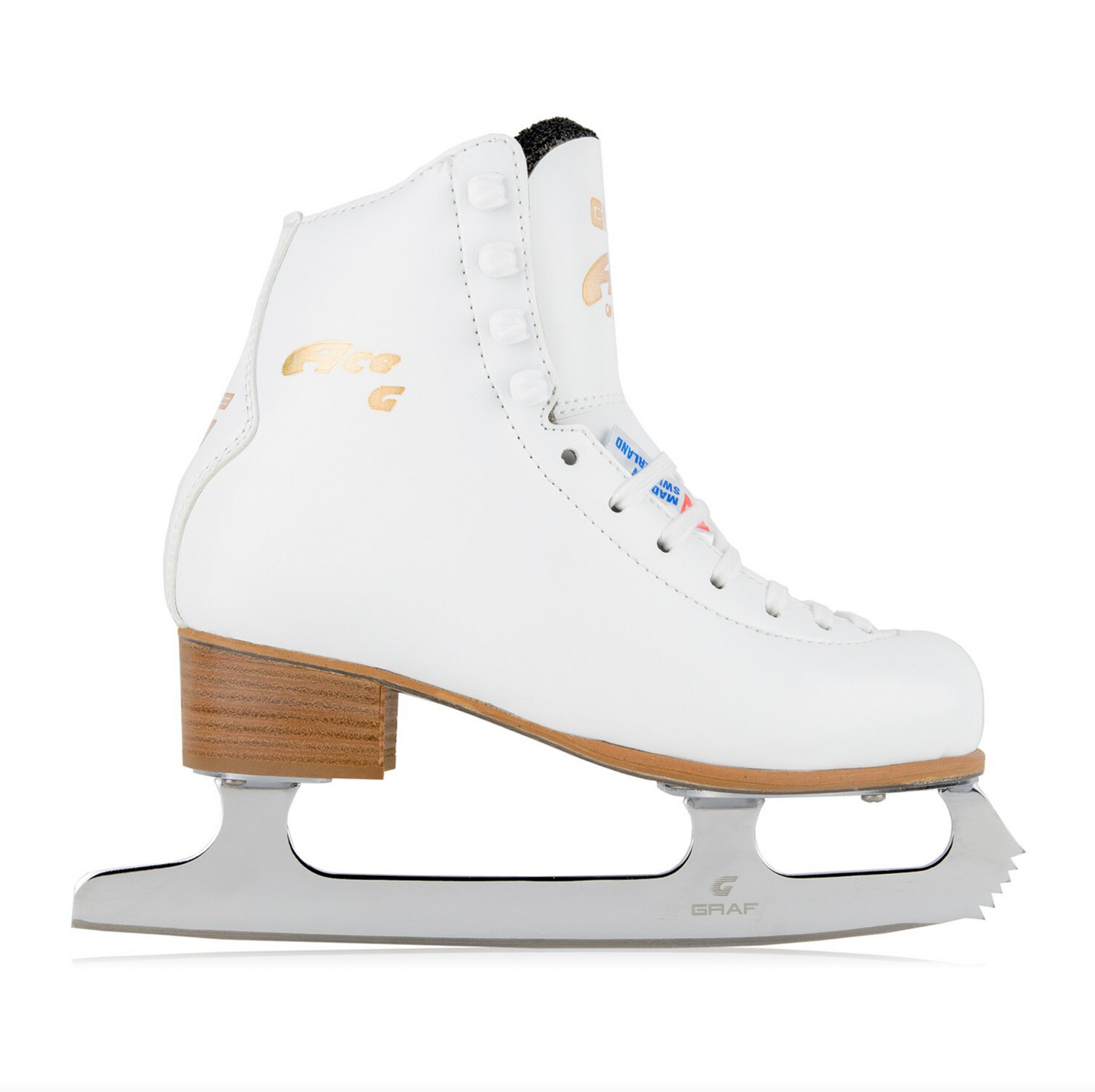 Graf Ace Ice Figure Skates with A-4 Blades