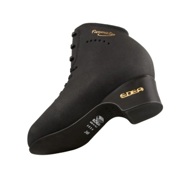 Edea Black Flamenco Ice Dance Figure Skating Boots