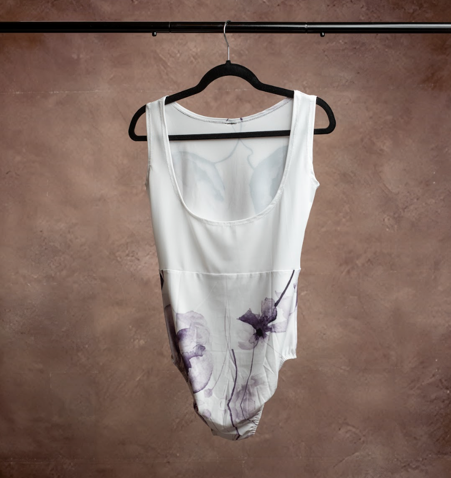 Brilliance & Melrose White Romantic Short Sleeve Skate Shirt