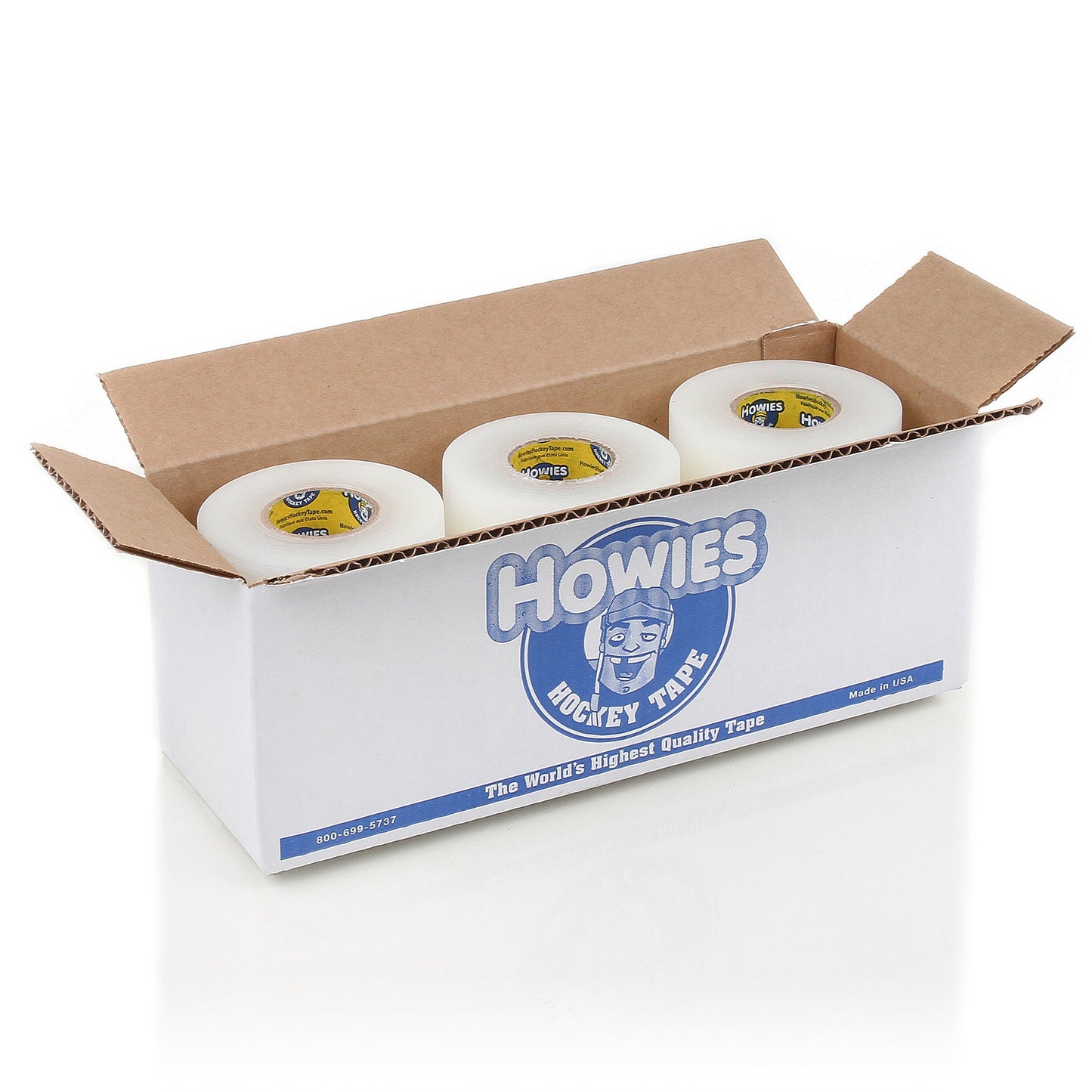 Howies 1.5" Clear Shin Pad Hockey Tape