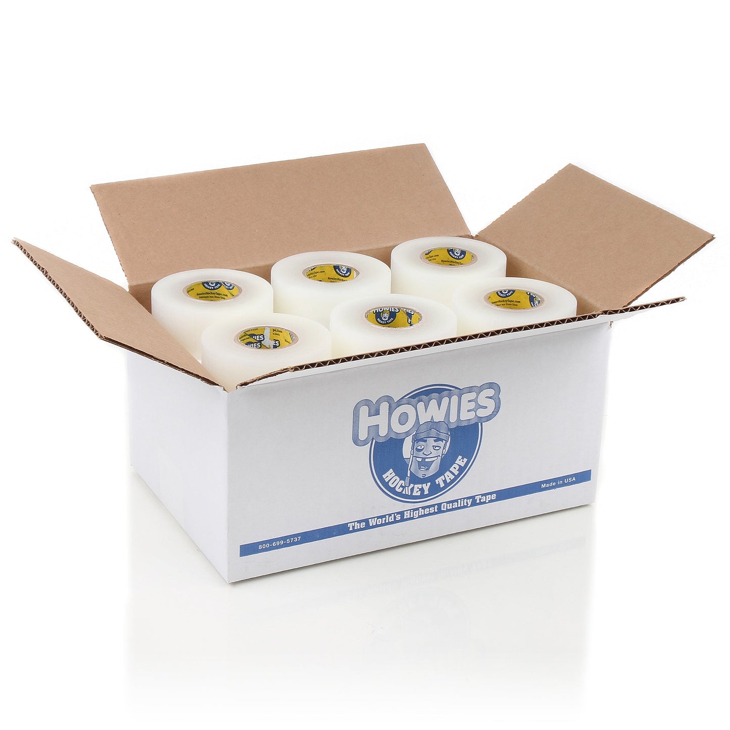 Howies 1.5" Clear Shin Pad Hockey Tape