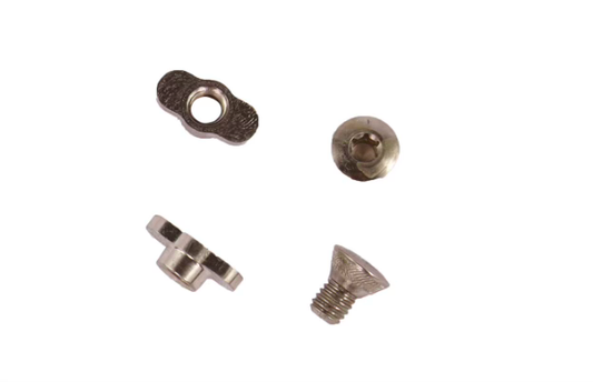 Jackson Matrix RXS replacement axle screws and hardware on a white background