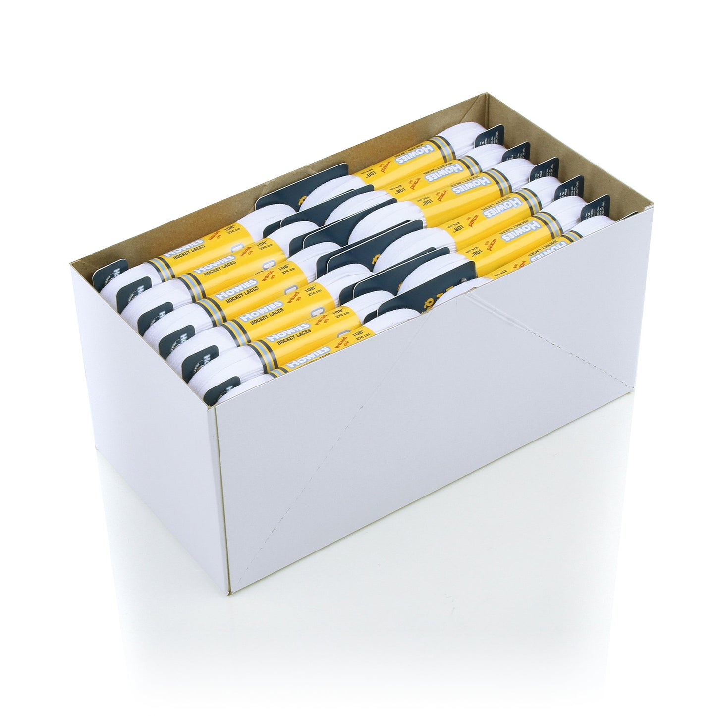 Howies White Waxed Referee Skate Laces
