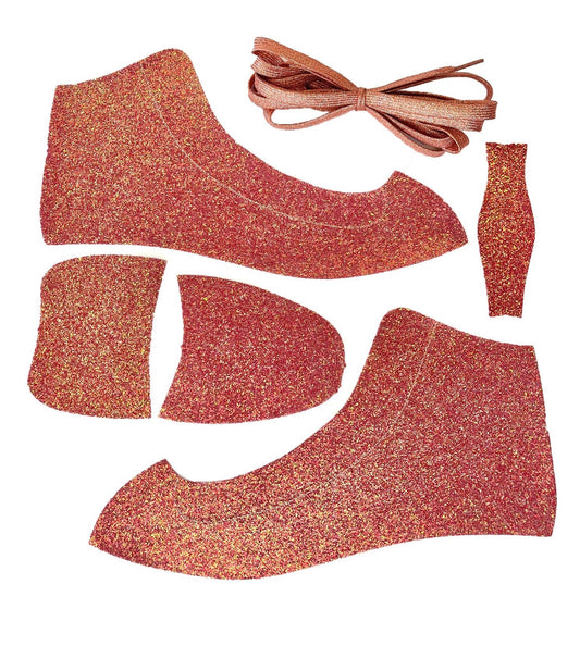 Roller Skate Wraps- Pink Sparkle