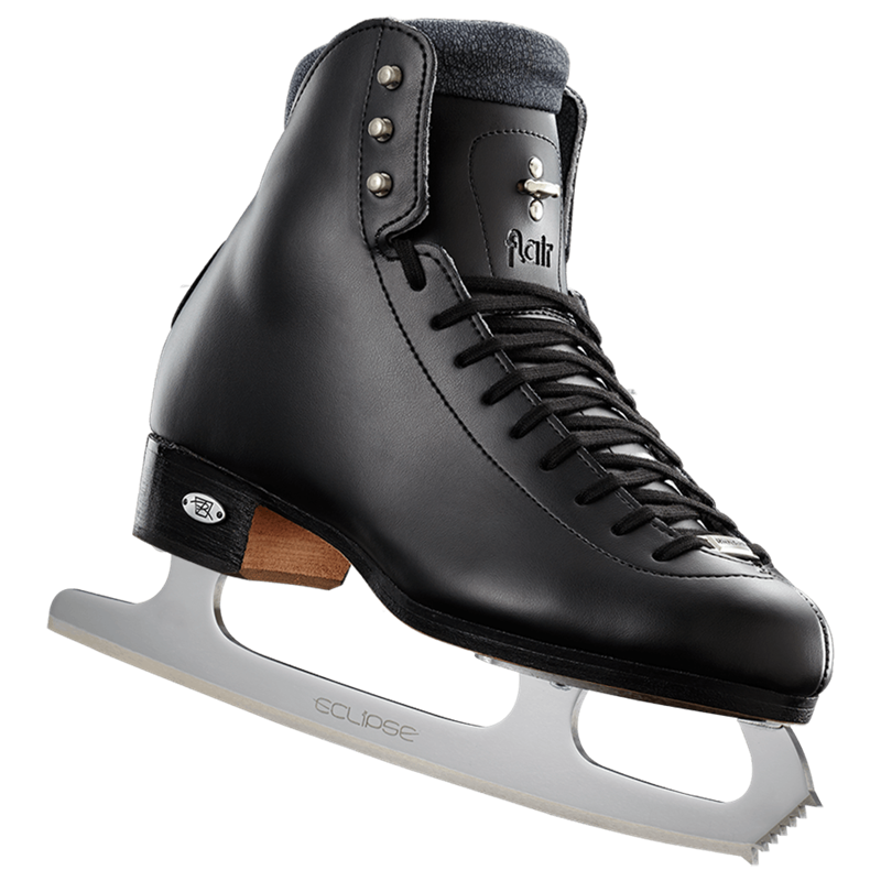 Riedell 910 Flair Black Ice Skate with Vesta Blade