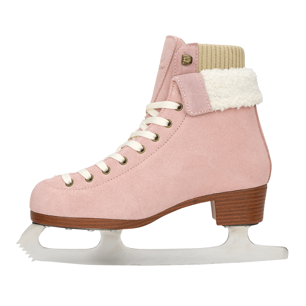 Riedell Ember Figure Skates in Cider Brown or Blush Pink