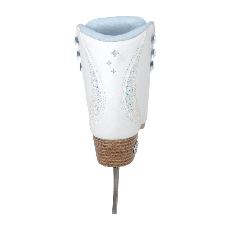 Riedell Sparkle White Beginner Figure Ice Skates