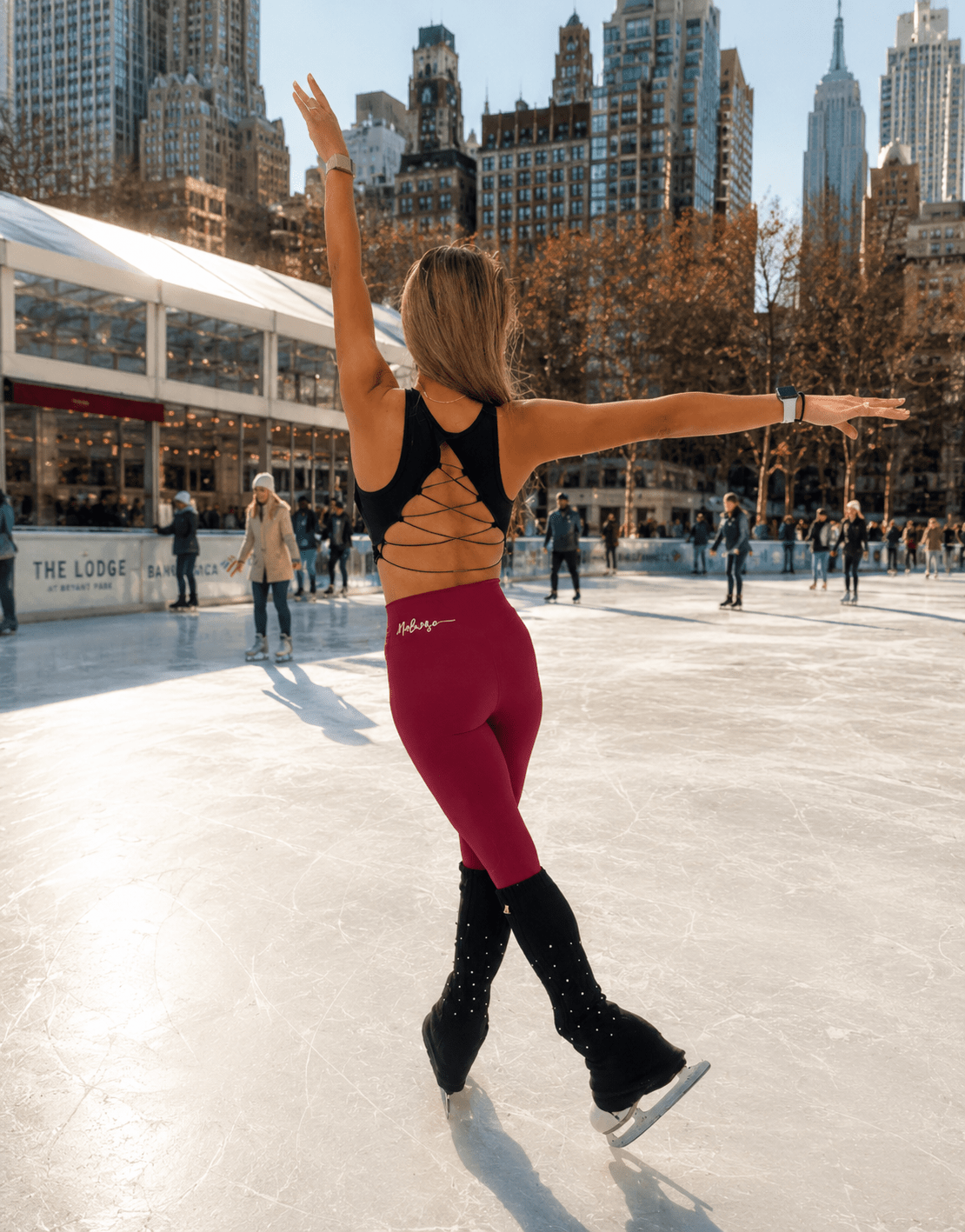 Sassy Skating Top - Elastic Back