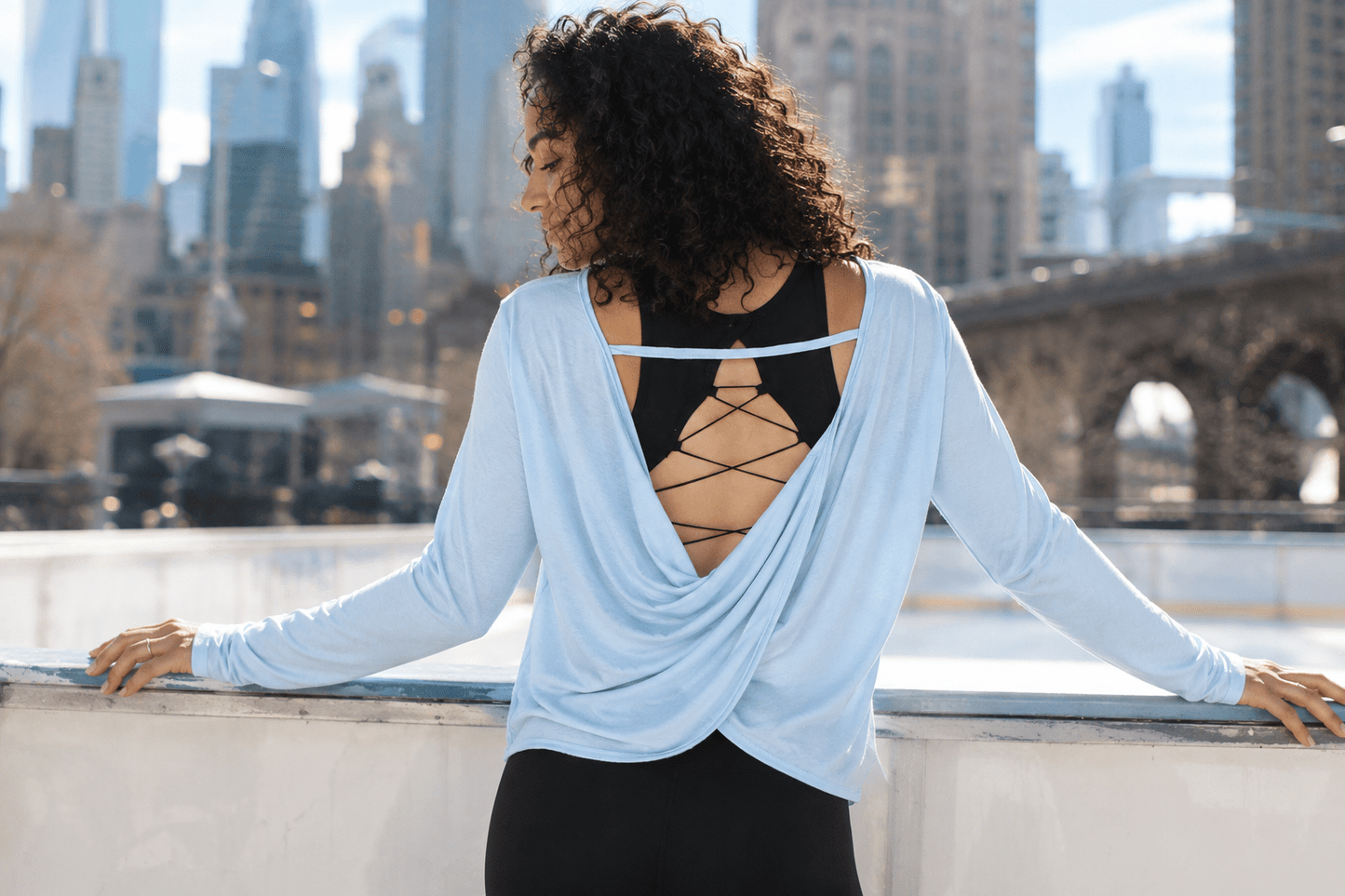 The Cross-Over Long Sleeve
