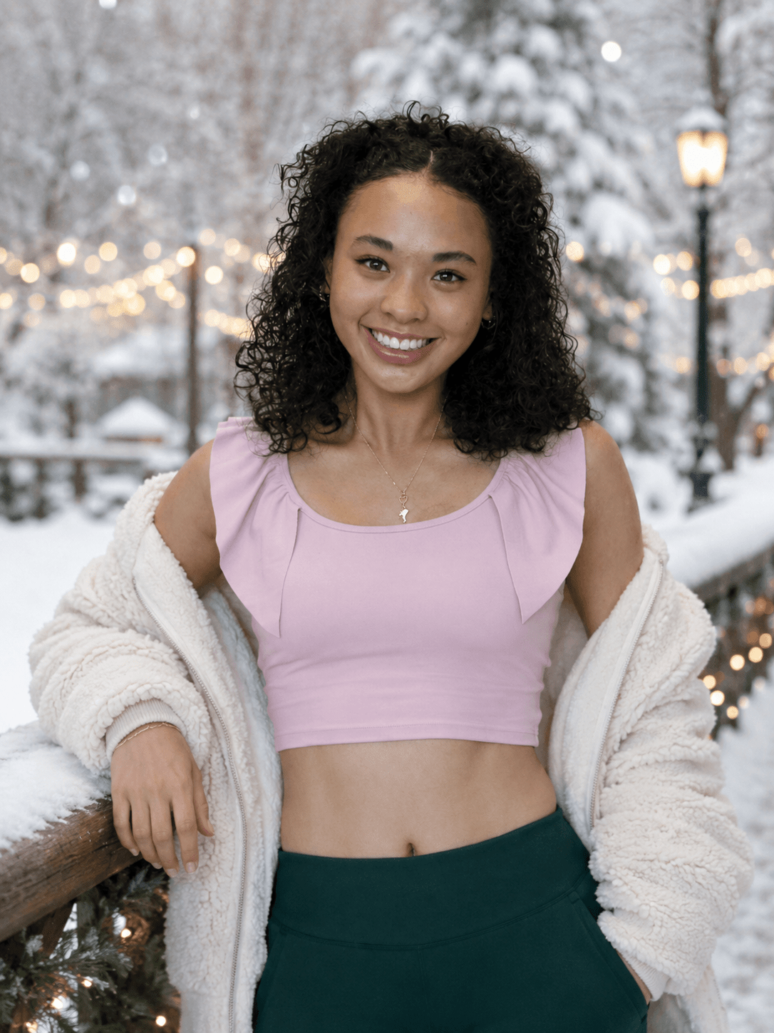 The Ruffle Shoulder Top
