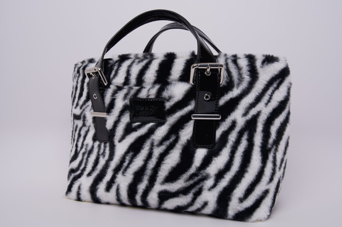 Kiss & Cry Angels Zebra Tote Bag