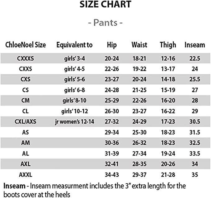 Chloe Noel P23 Pants with 2 Inch Waist