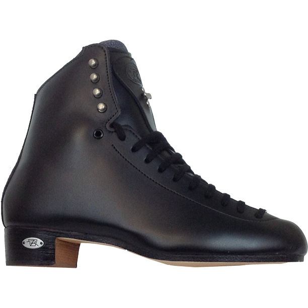 Riedell 4200 Mens Ice Dance Skating Boots in Black