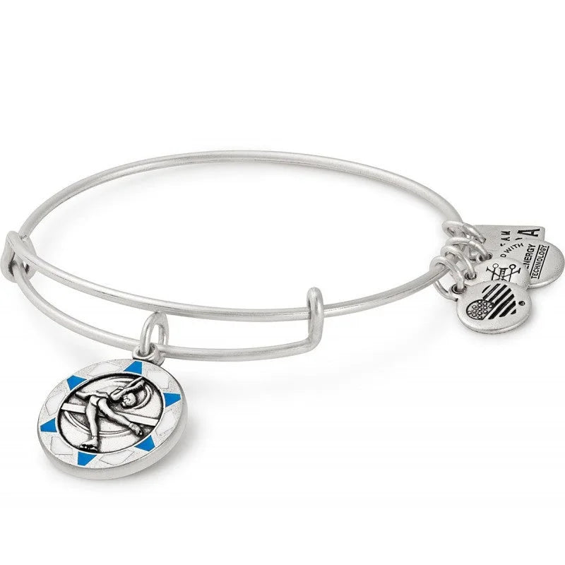 Alex & Ani Team USA Figure Skating Charm Bangle