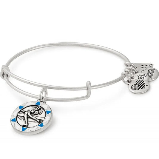 Alex & Ani Team USA Figure Skating Charm Bangle