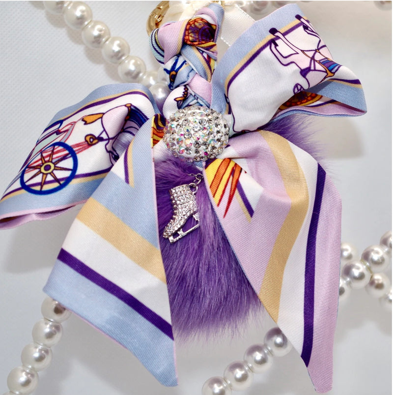 Brilliance & Melrose Bow Keychain