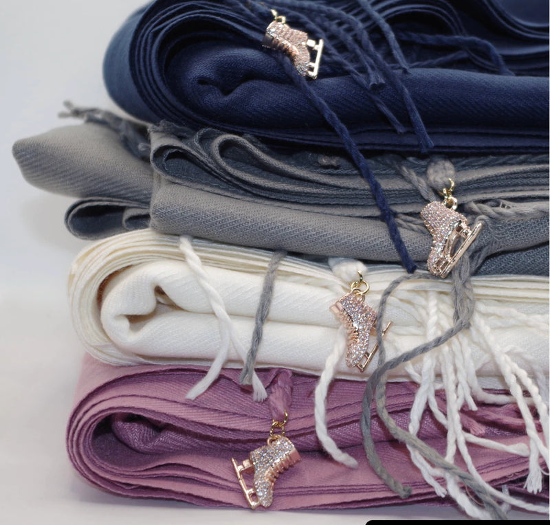 Brilliance & Melrose Cashmere Sk8 Classic Scarf