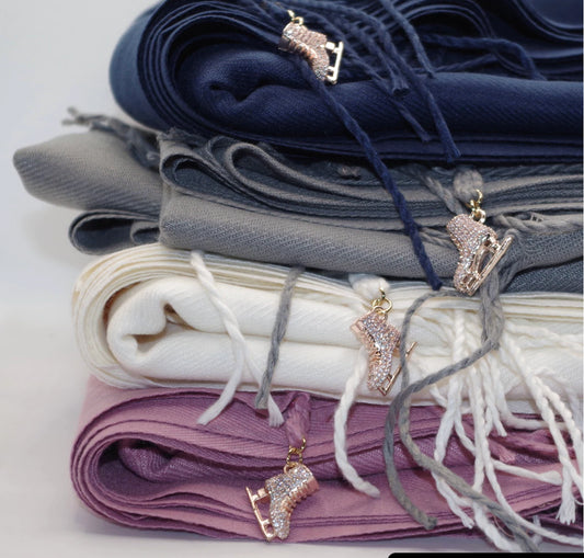 Brilliance & Melrose Cashmere Sk8 Classic Scarf