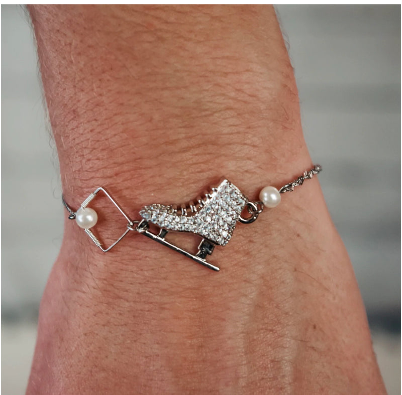 Brilliance & Melrose Square Sk8 Bracelet