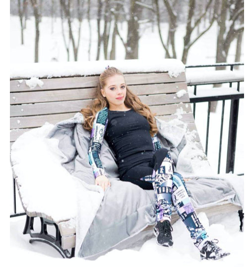 Child 6/8 - Elite Xpression Multicolored Skate Pants