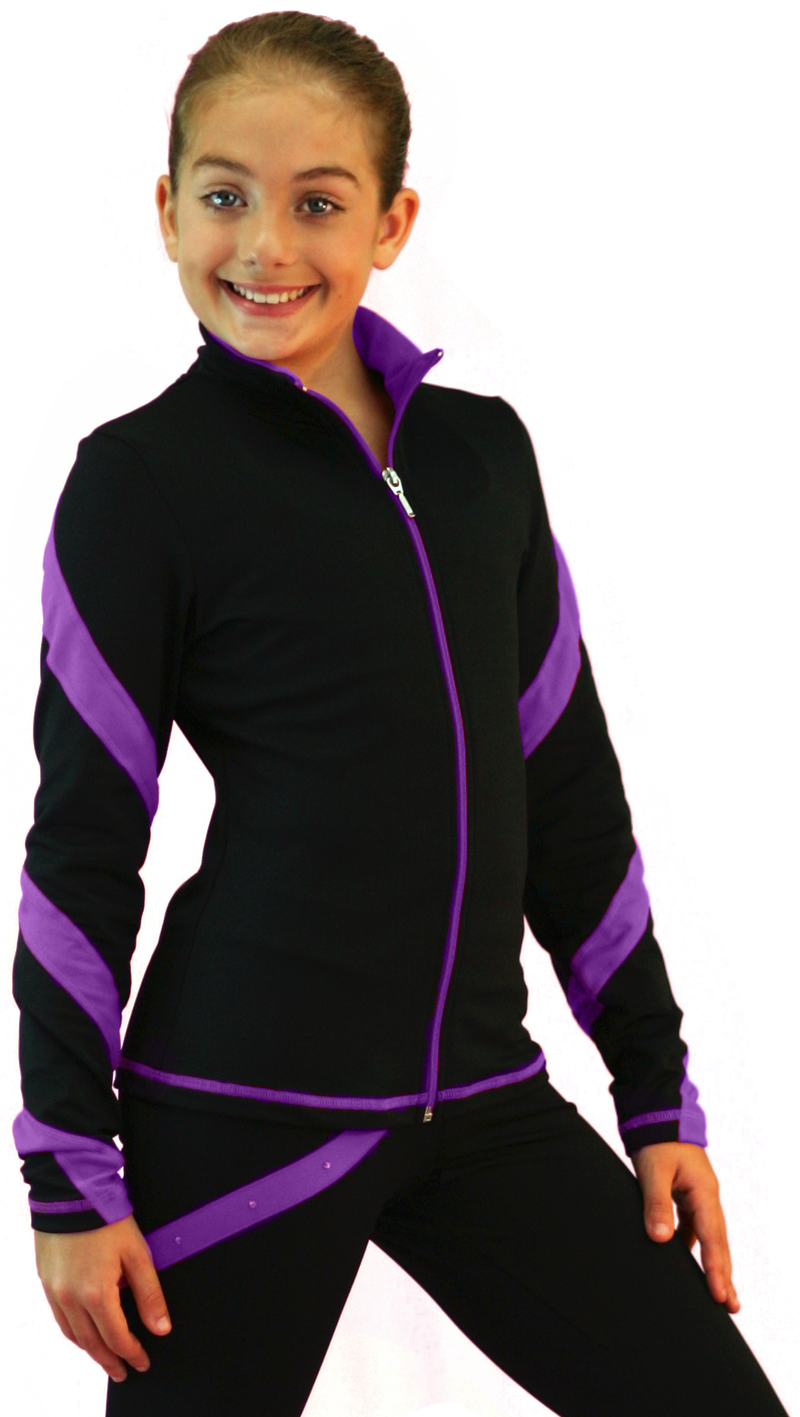 Chloe Noel J636F Fleece Spiral Jacket