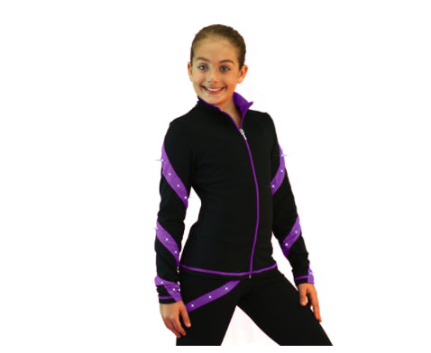 Chloe Noel J636F Fleece Spiral Jacket