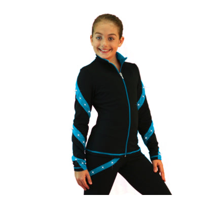 Chloe Noel J636F Fleece Spiral Jacket