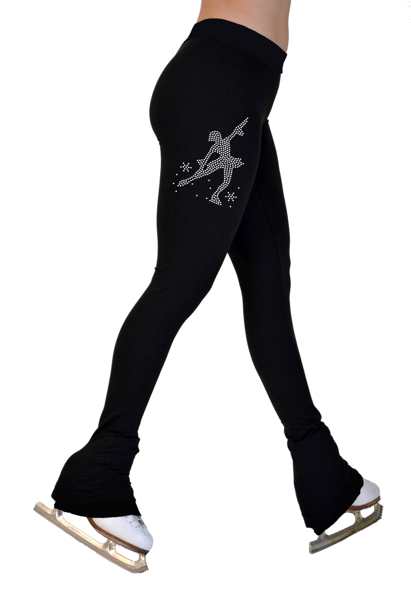 Chloe Noel P622F 3" Waist Fleece Figure Skating Pants