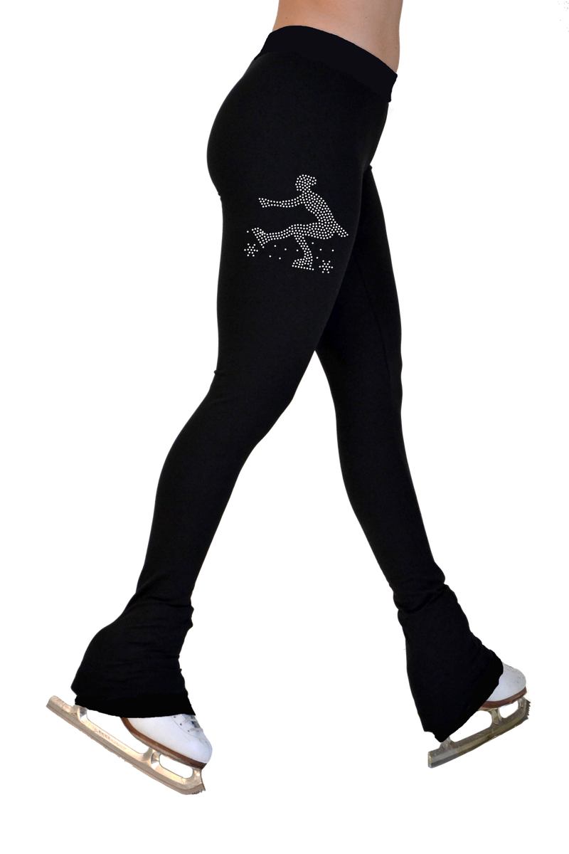 Chloe Noel P622F 3" Waist Fleece Figure Skating Pants