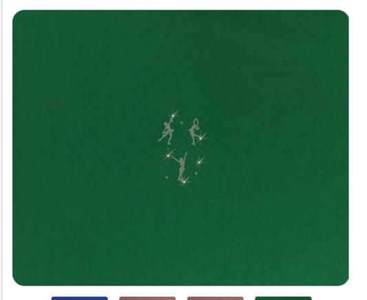 Chloe Noel Polar Fleece Blankets with Crystal Design