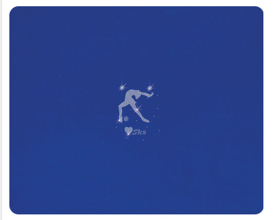 Chloe Noel Polar Fleece Blankets with Crystal Design