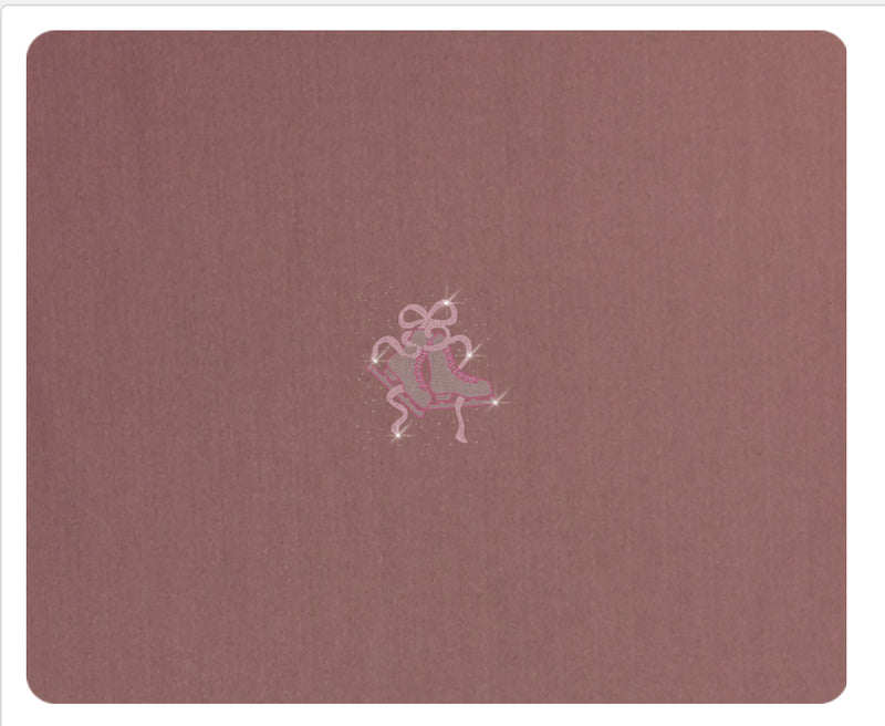 Chloe Noel Polar Fleece Blankets with Crystal Design