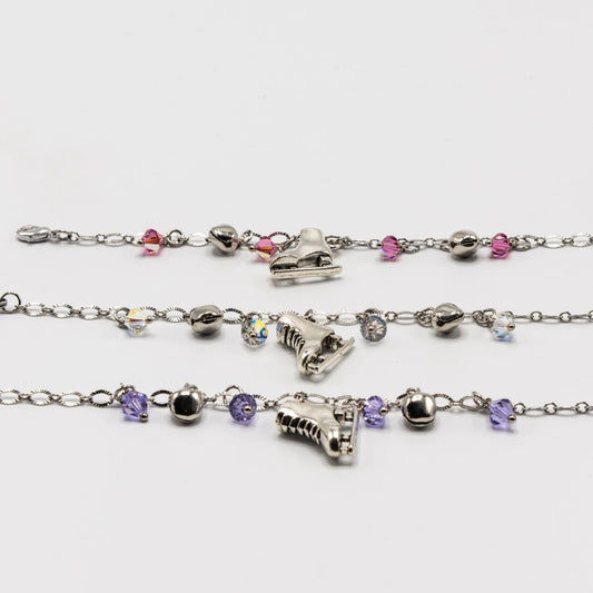 Brilliance & Melrose Pink Charming skating bracelet