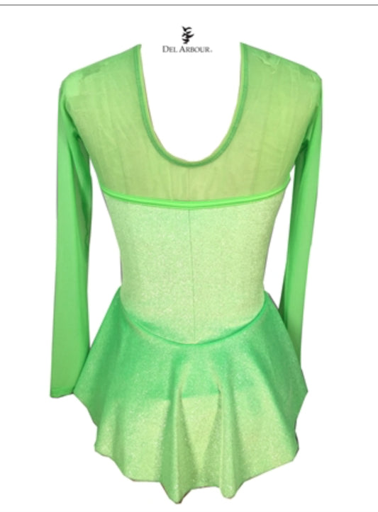 Del Arbour First Glide FG4 Dress - Lime Green