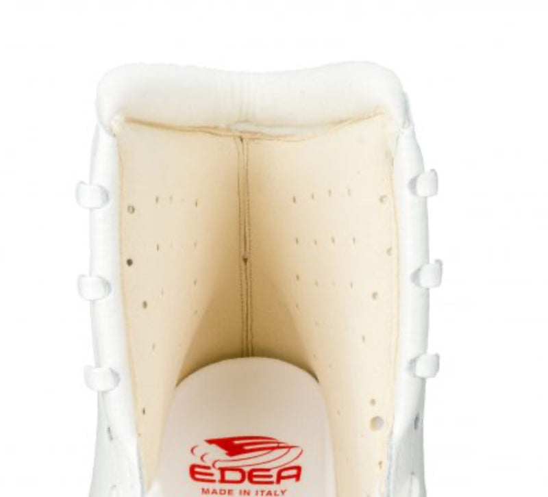 Edea White Chorus Ice Figure Skate Boots