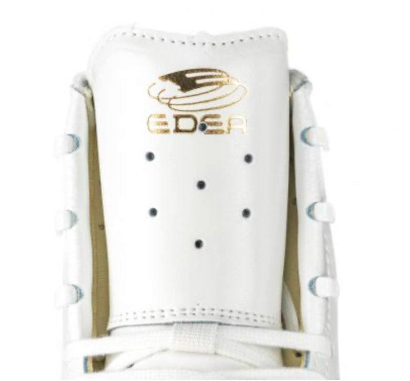 Edea White Chorus Ice Figure Skate Boots