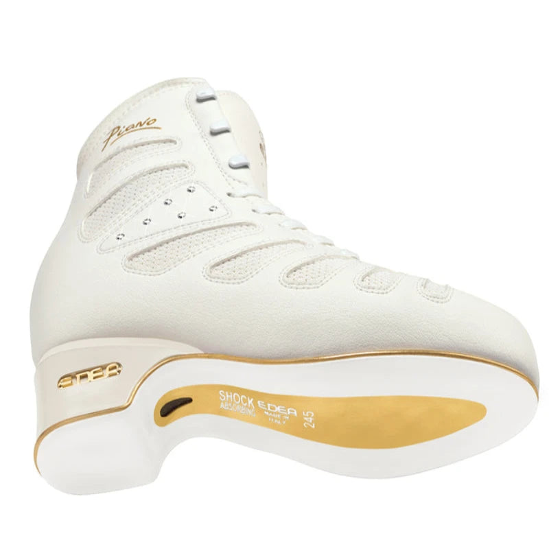 Edea White Piano Figure Ice Skating Highest Level Figure Skating Boots