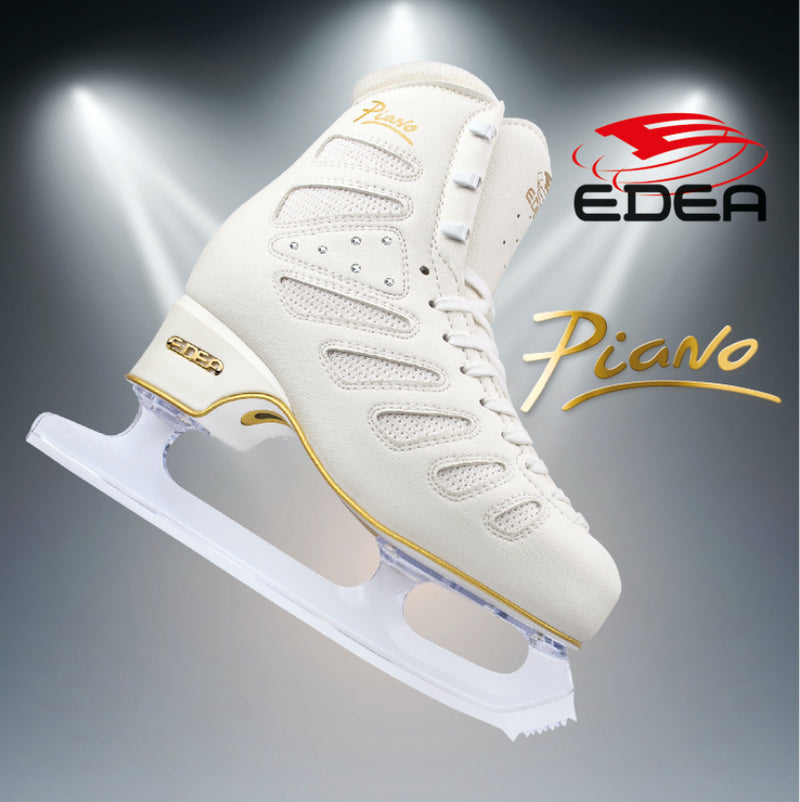 Edea White Piano Figure Ice Skating Highest Level Figure Skating Boots